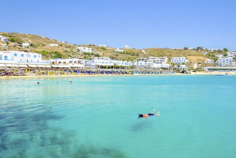 platis gialos mejores playas de mykonos