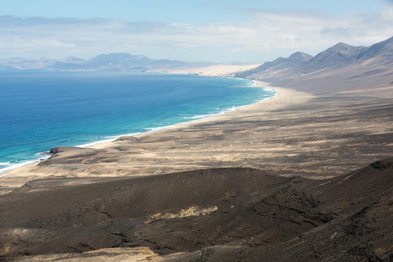 Playa de Cofete, una de las mejores playas de Fuerteventura