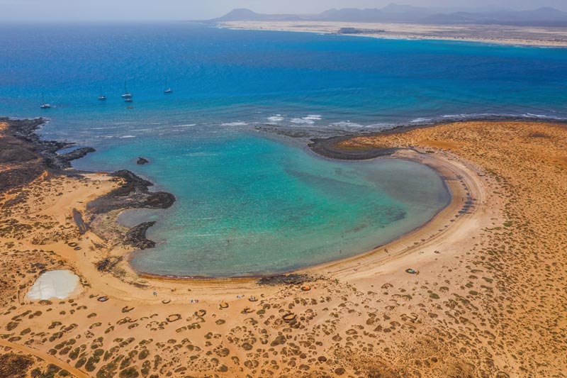 Playa de la Concha, que ver en la isla de Lobos