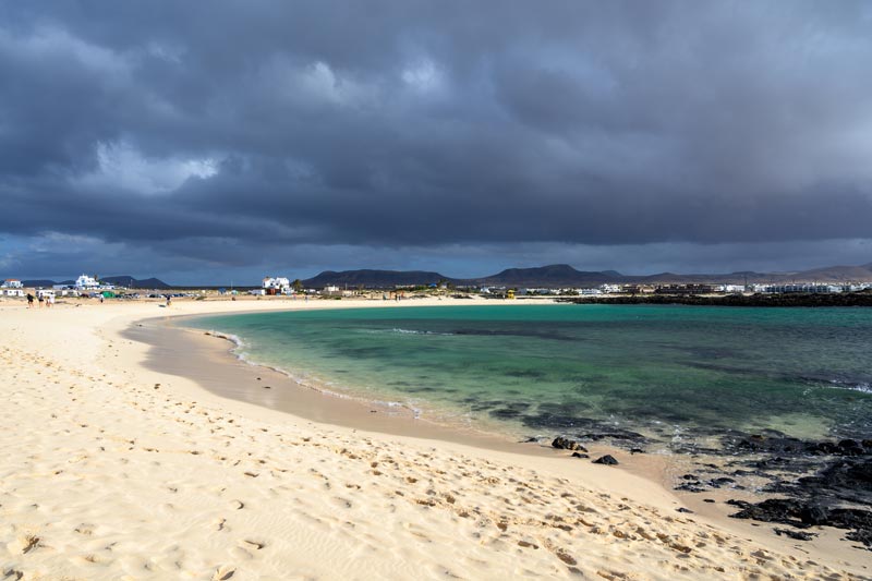 Playa de la Concha, viajar a Fuerteventura