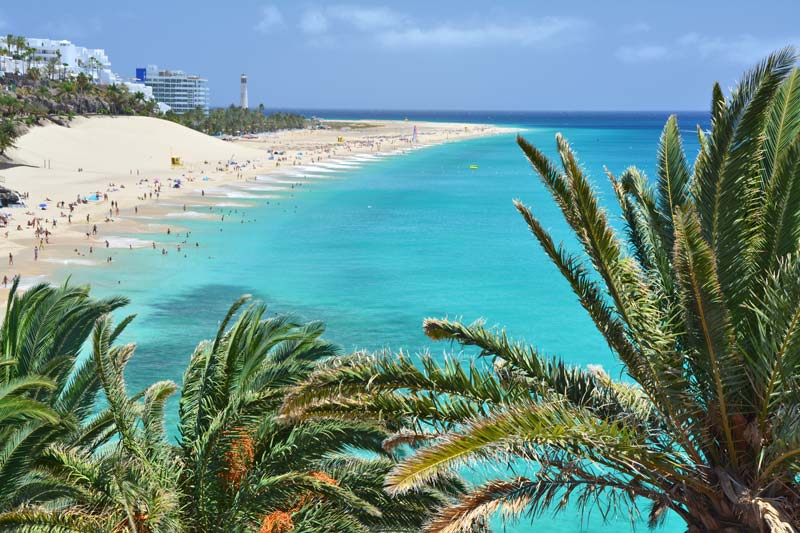 Playa de Morro Jable, consejos para viajar a Fuerteventura