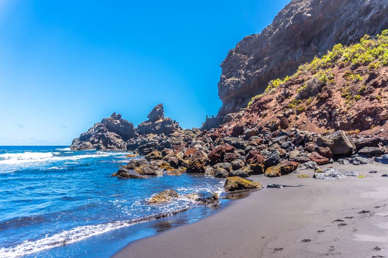 Playa de Nogales, ruta por La Palma
