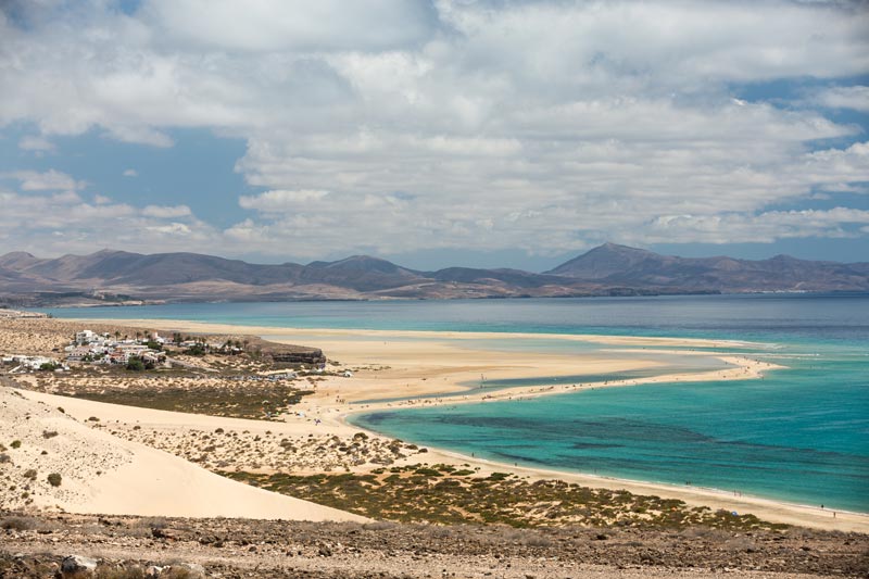 Playa de Sotavento de Jandรญa, mejores playas de fuerteventura