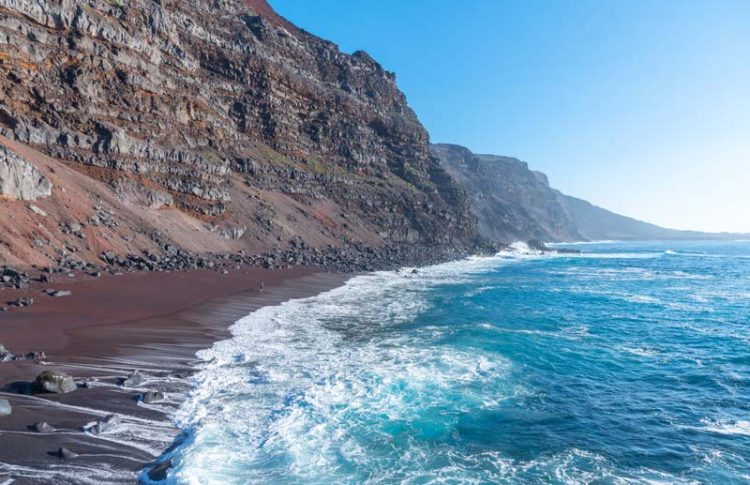 Playa del Verodal, ruta por El Hierro