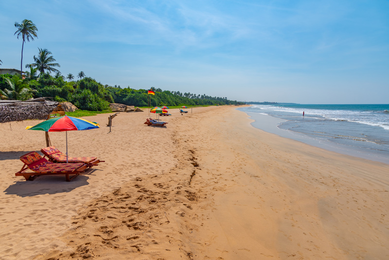 Bentota Beach en Sri Lanka