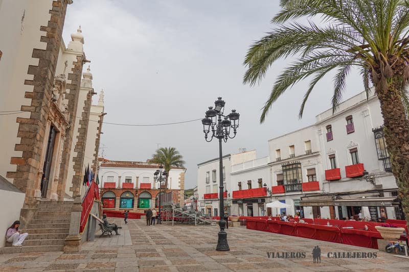 plaza espana que ver en Jerez de los Caballeros