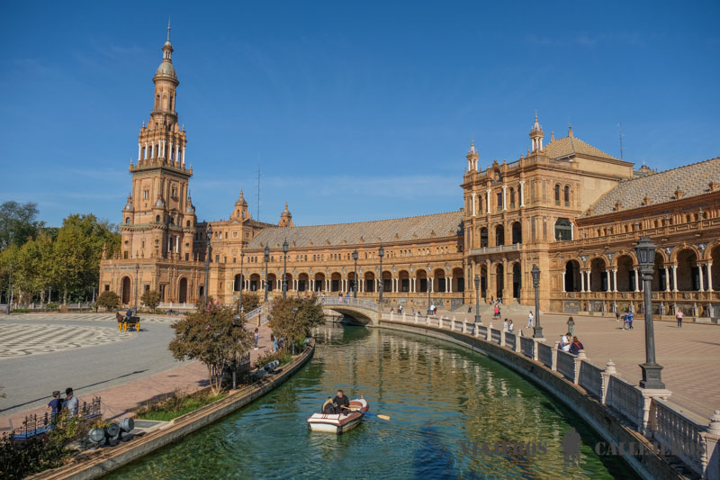 Plaza España en la ruta por Sevilla en tres días