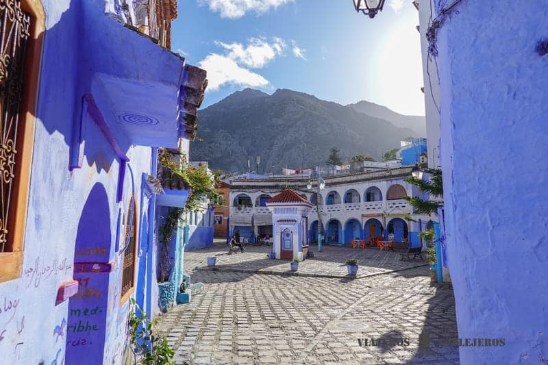 plaza el houta chefchaouen