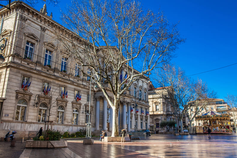 Plaza del Reloj que ver en avignon