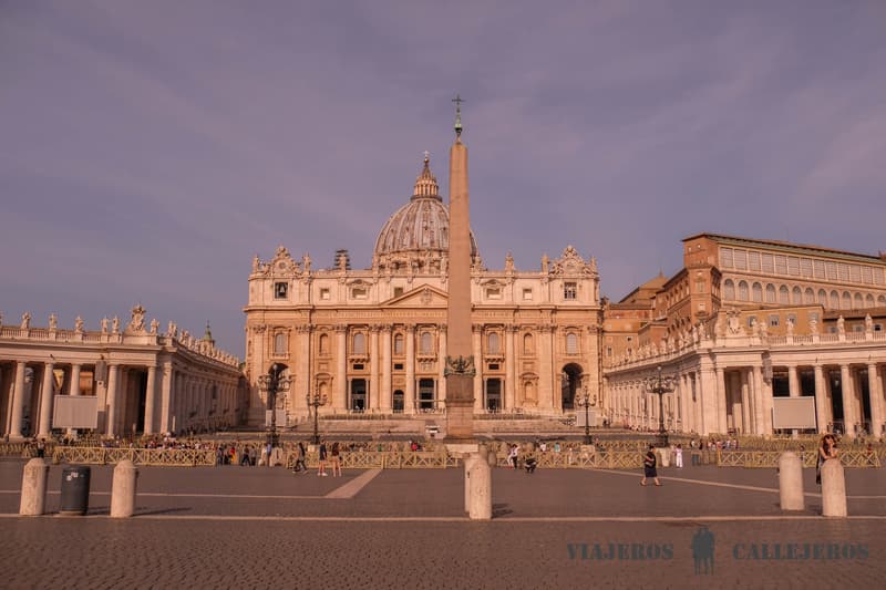 Plaza de San Pedro en El Vaticano