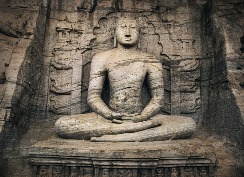 Gal Vihara en Polonnaruwa