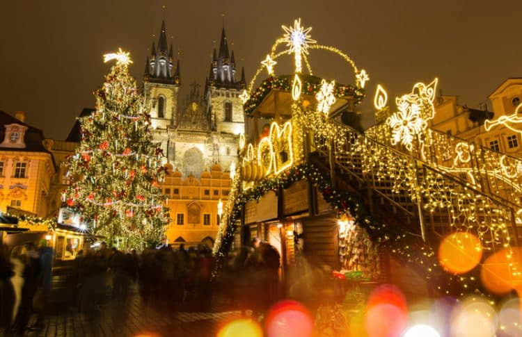 Praga en Navidad