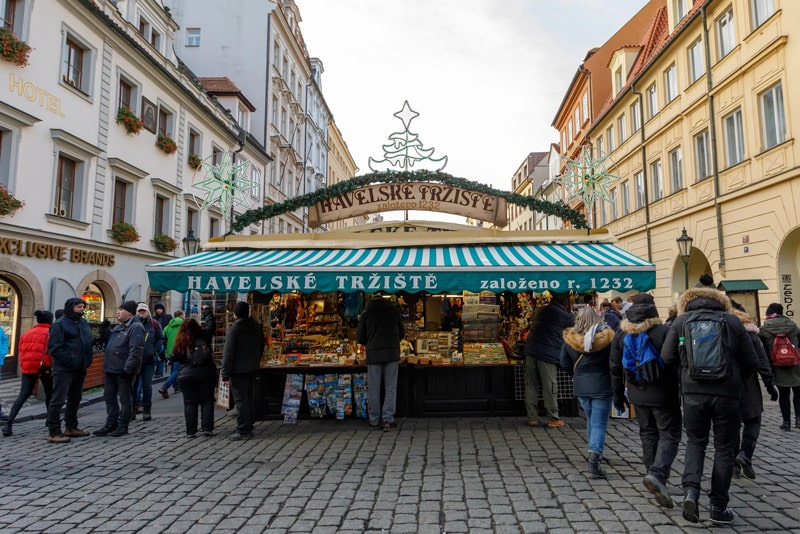 Havelske Praga en Navidad
