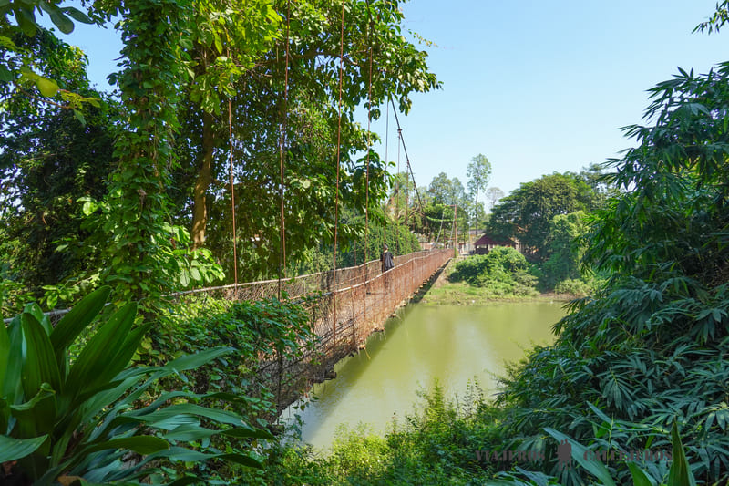 puente suspendido que ver en Battambang