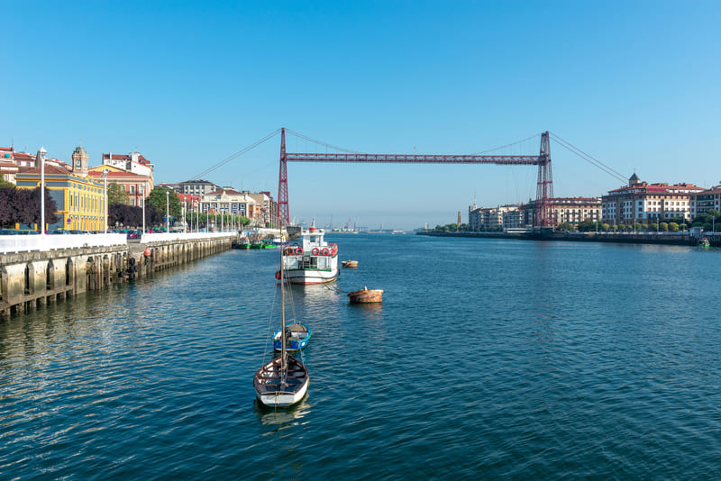 Puente de Vizcaya pais vasco