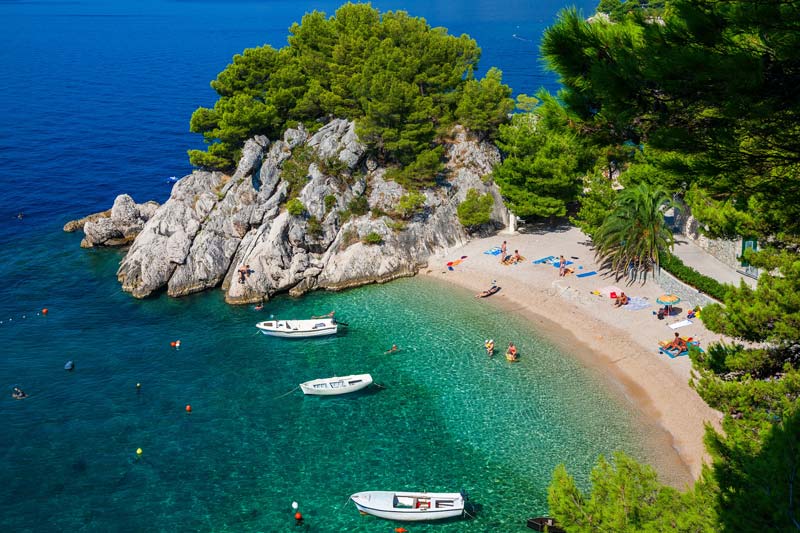 Playa Punta Rata, playas de Croacia