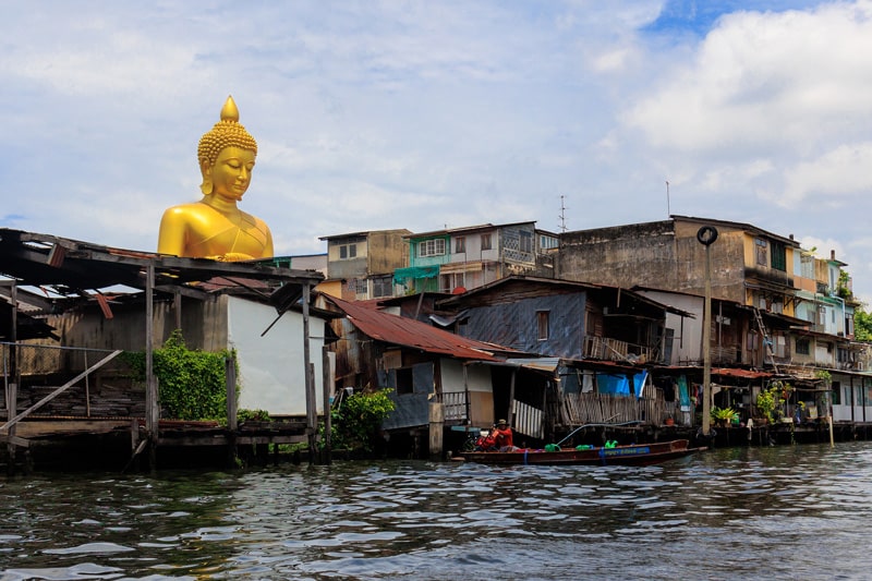 Paseo por los khlongs de Bangkok