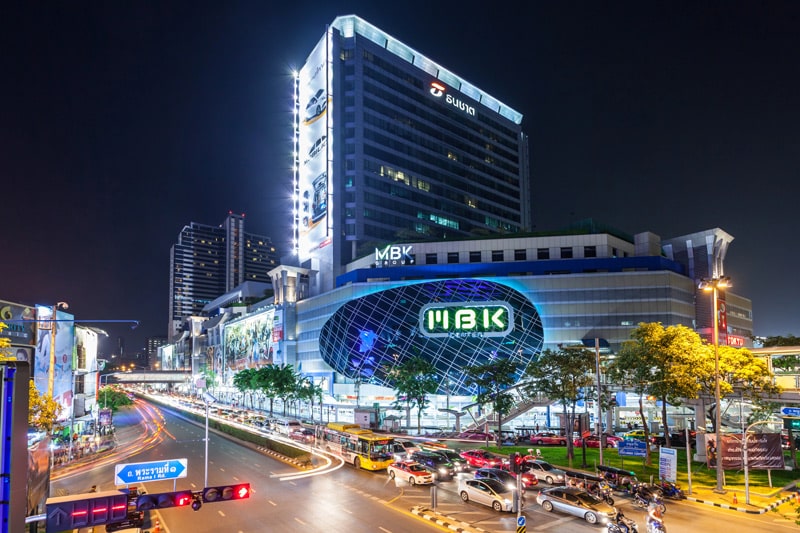 MBK Center centro comercial visitar Bangkok