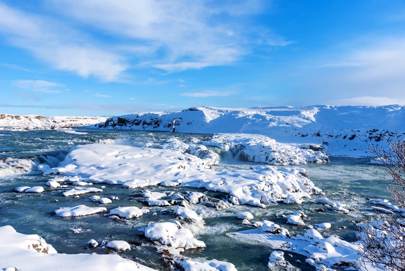 Urriðafoss cascada Círculo Dorado Islandia