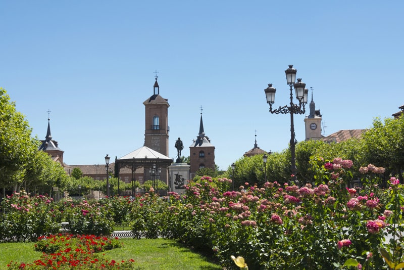 Plaza de Cervantes en Alcalá de Henares