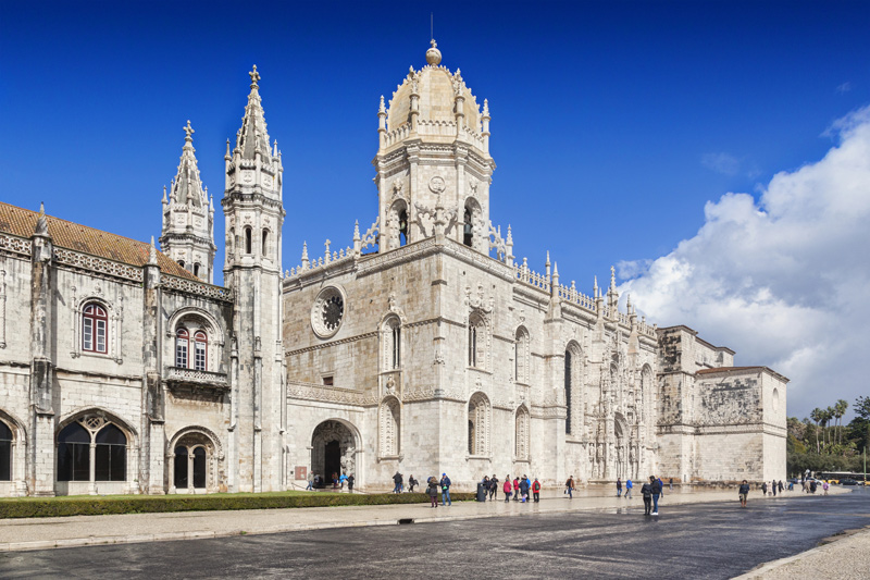 Monasterio de los Jerónimos de Belém por fuera