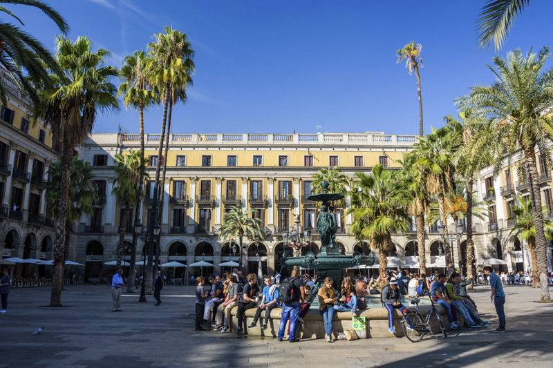 Plaza Real de Barcelona