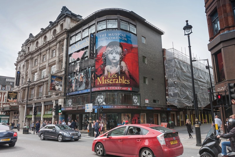 Teatros en el Soho en Londres