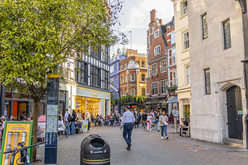 Las preciosas calles que ver en el Soho en Londres