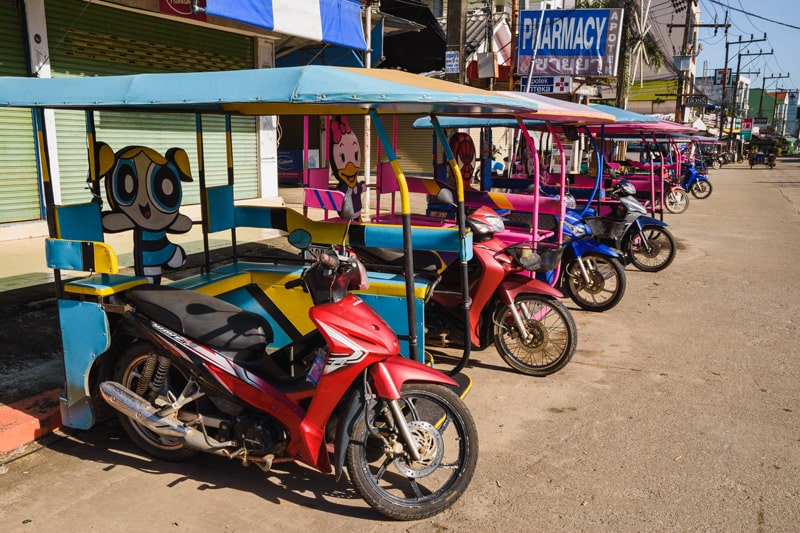 Cรณmo moverse por Koh Lanta