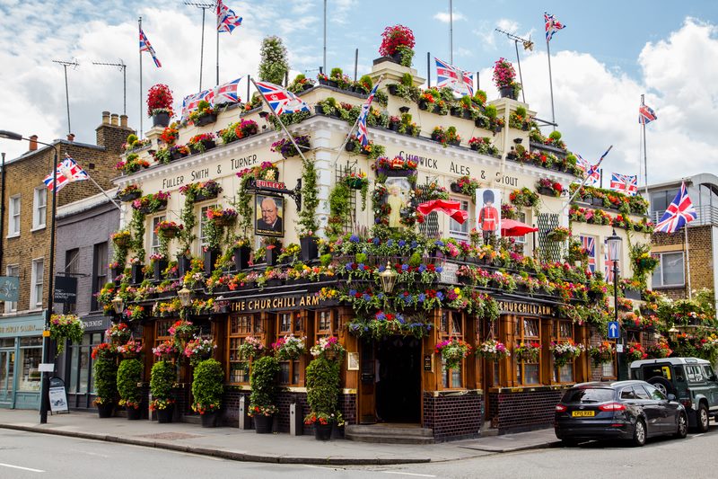 The Churchill Arms quรฉ visitar Notting Hill