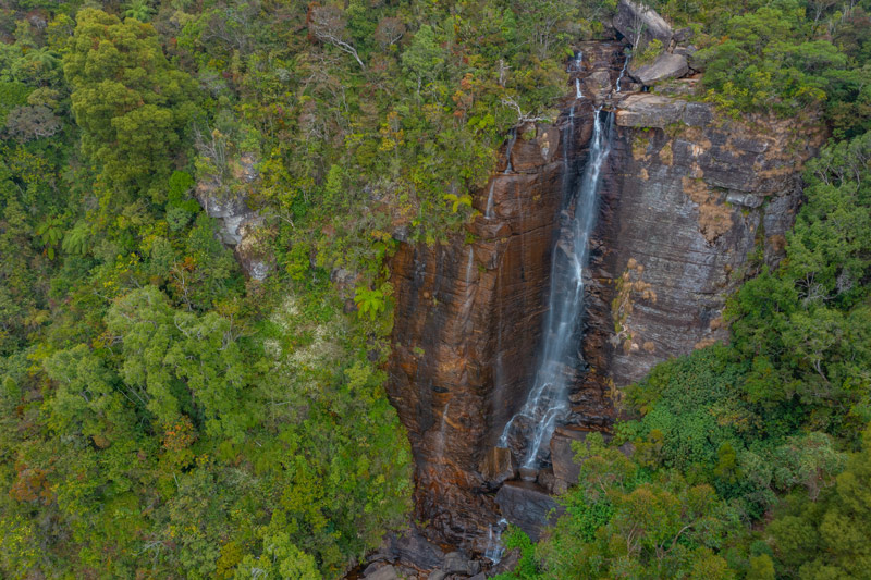 Ramboda Falls, una de las cascadas más bonitas que ver en Nuwara Eliya