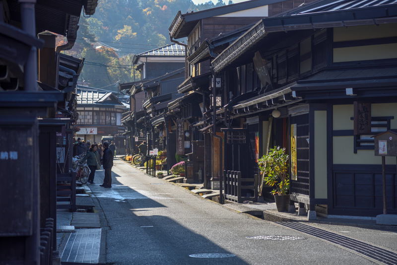 Takayama en la guía de Japón