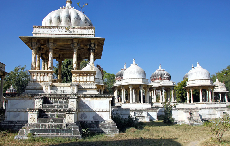 Cenotafios de Ahar qué visitar Udaipur