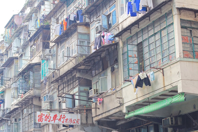 tong lau Mong Kok Hong Kong