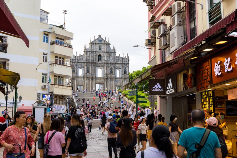 Ruinas de la Catedral de San Pablo en Macao