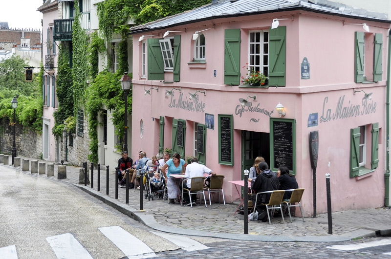 La Maison Rose qué visitar en Montmartre