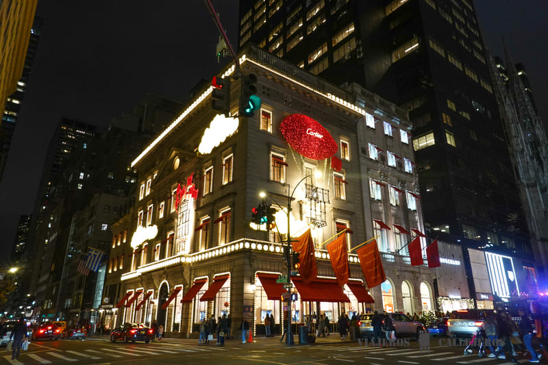quinta avenida en navidades en nueva york