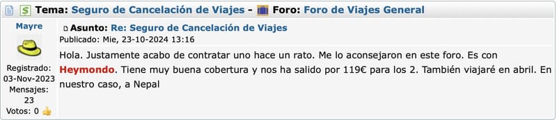 Recomendación