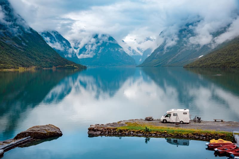 Otoño al viajar a Noruega