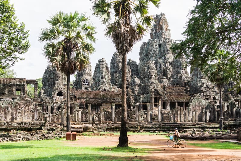 Recorrer los Templos de Angkor en bicicleta