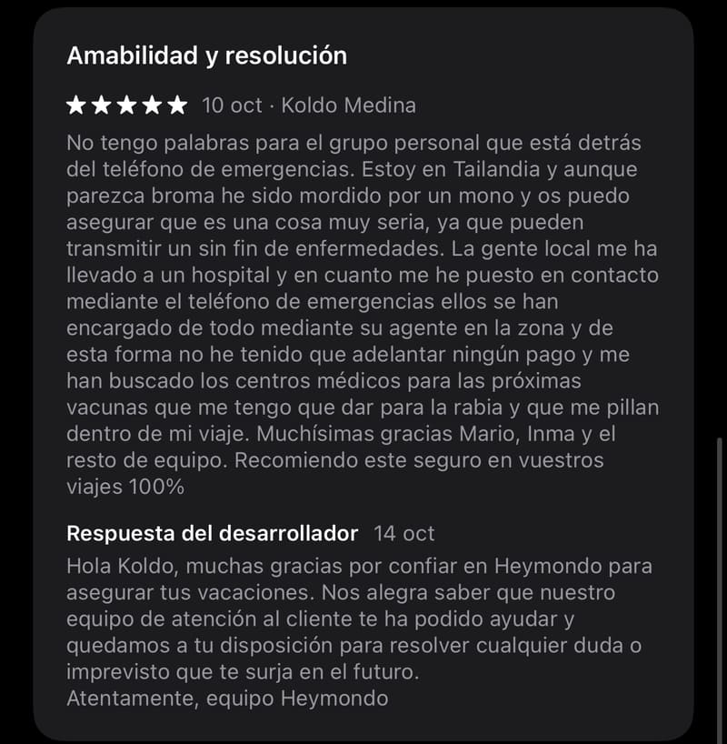 Atención médica Heymondo