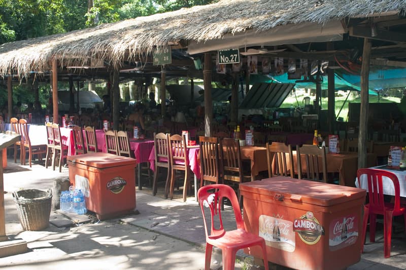 Restaurantes típicos en los Templos de Angkor