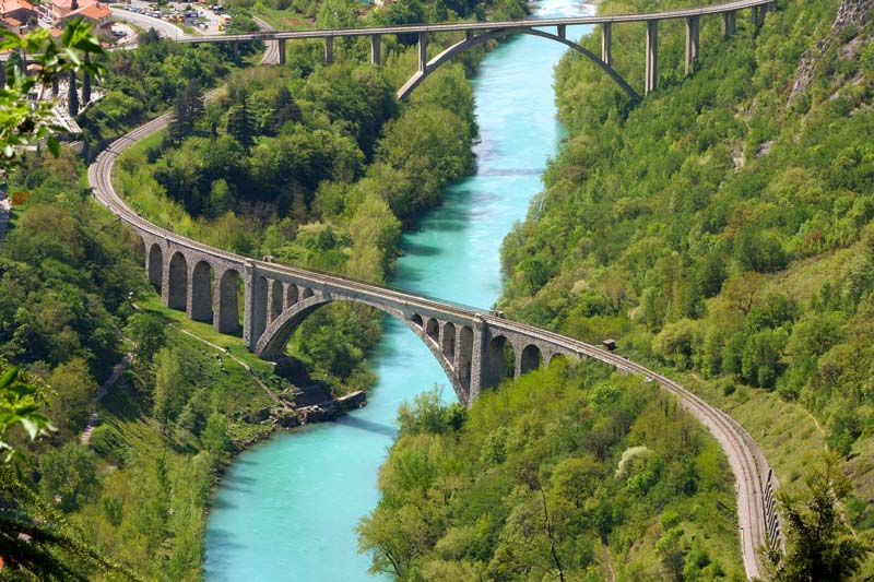 Río Soca, viajar a Eslovenia