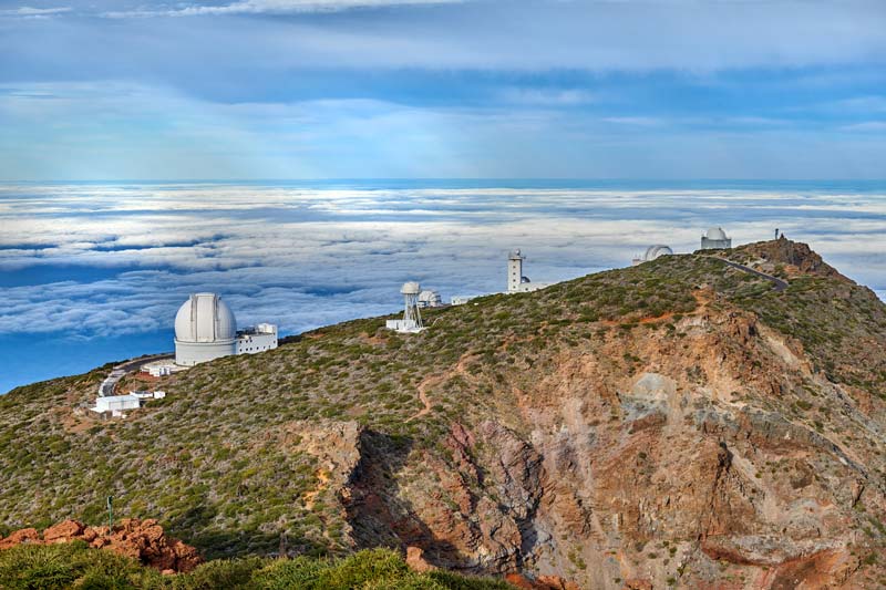 Roque de los Muchachos, excursiones en La Palma