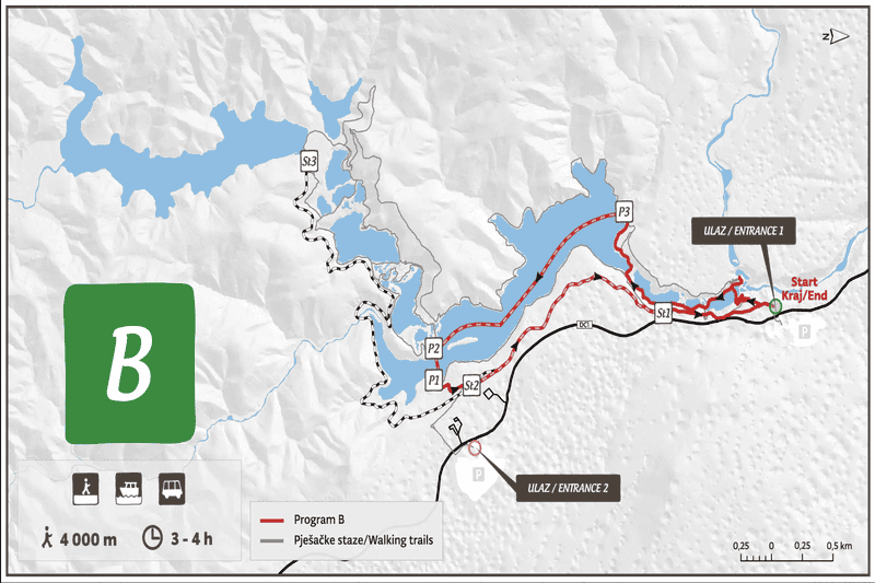 Ruta B - Lagos Plitvice