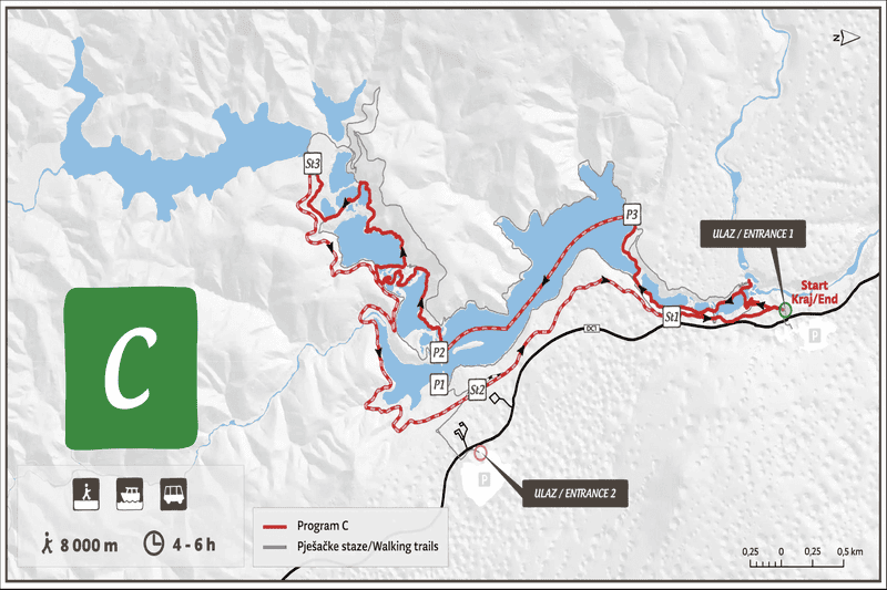 Ruta C - Lagos Plitvice