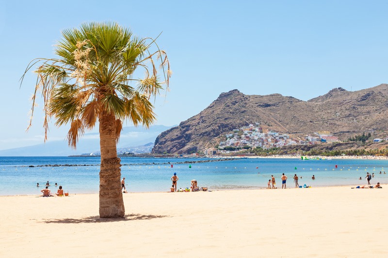 Playa de Las Teresitas ruta Tenerife una semana