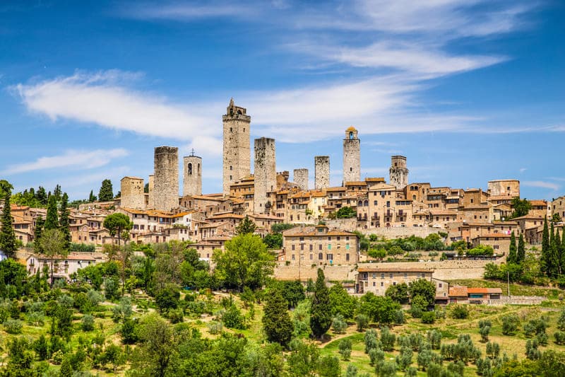 san gimignano italia