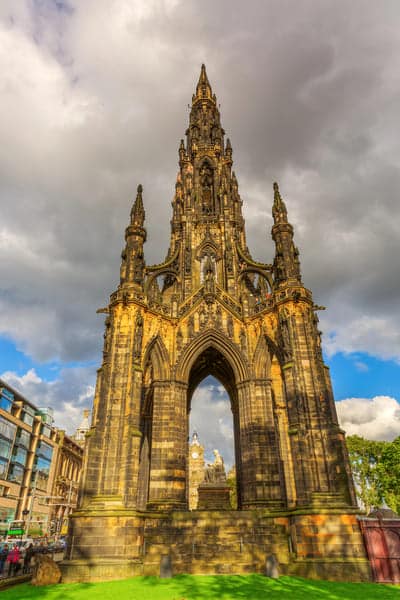 Monumento Scott que ver en edimburgo