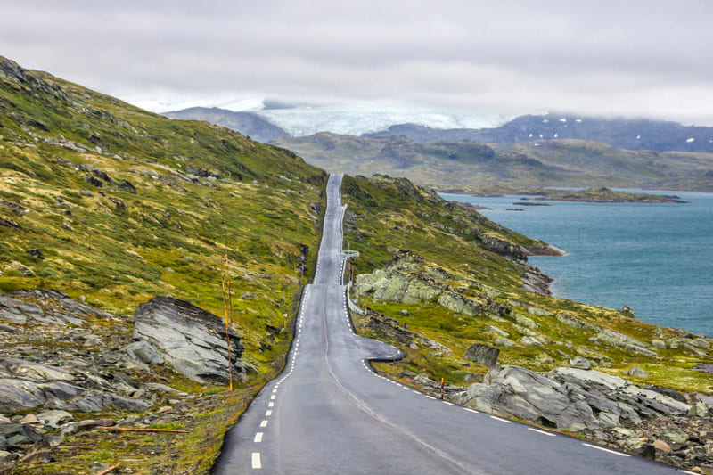 Sognefjellet en la ruta por noruega en 15 días